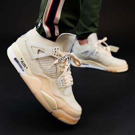 jordan 4 off white men's.